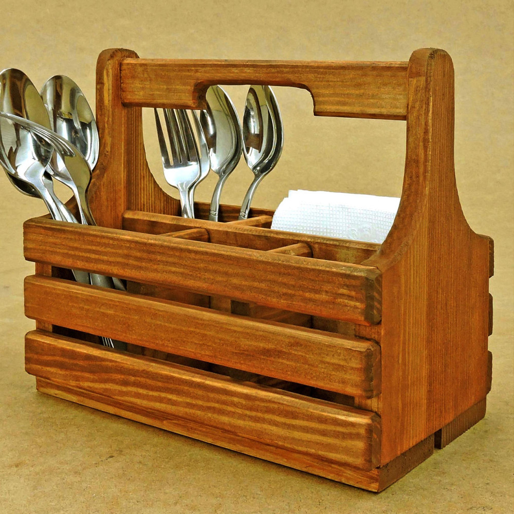 Підставка для столових приладів "Райсо" охра Миколаїв - фото 1