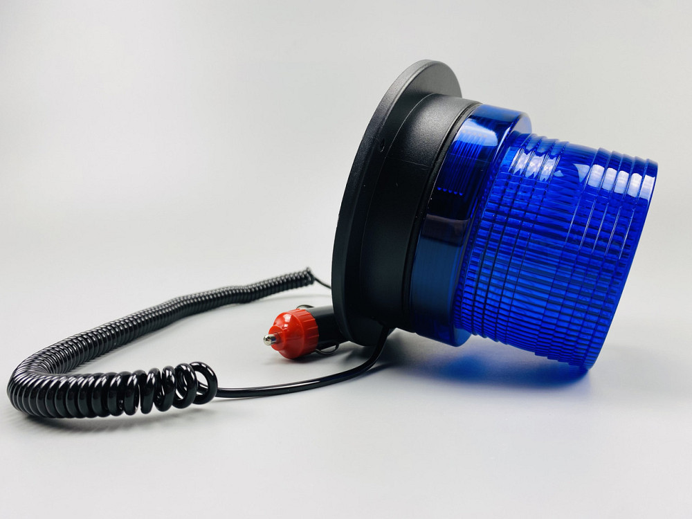 Миготливий маяк світлодіодний попереджувальний сигнал стробоскоп, що миготить, миготливе сигнальне світло синій Мукачево - фото 3