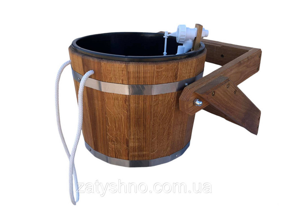 Ведро-водопад дубовое 20 литров Киев - изображение 3
