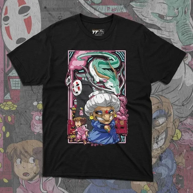 Футболка чоловіча з  принтом Унесенные призраками 3 Розмір 48 Anime0973 Дніпро - фото 1