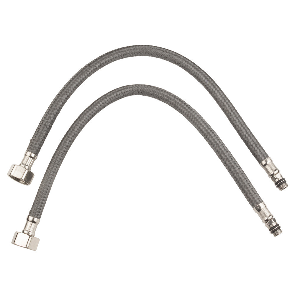 Змішувач s18 Ø35 для кухні вилив гофрований на гайці SS TAU (9818110) Київ - фото 7