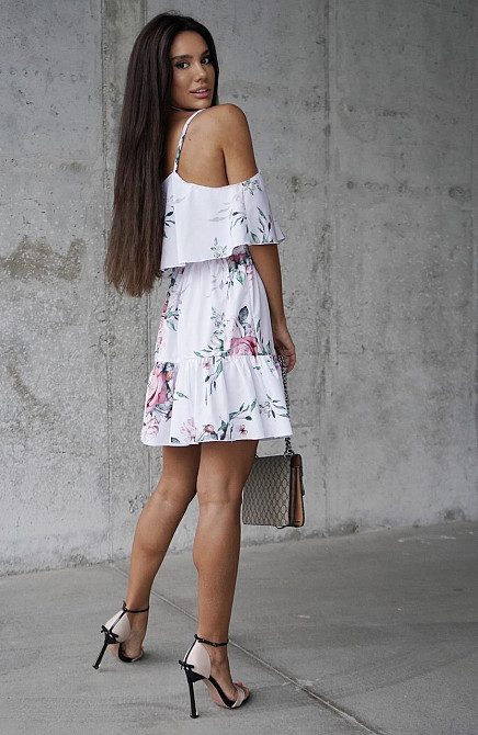 Сарафан на бретельках з воланами "Melada" оптом | Розпродаж моделі Київ - фото 7