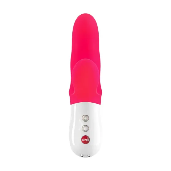 Вібратор-кролик Fun Factory MISS BI pink/white, 2 незалежні мотори, діаметр 4,2 см Львів