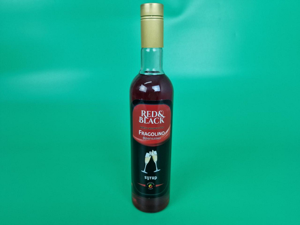 Сироп Red&Black Фраголіно 0,7 л (1 шт.) Харків - фото 1