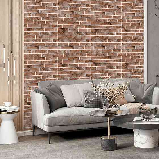 Панель стінова 670х680х4мм Клінкер піщано-коричневий (D) SW-00002004 Дніпро