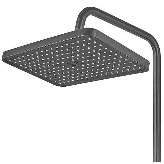 Душова колона Champion PBM-009-J Graphite зі змішувачем з кнопковим перемикачем, 4 режими (CH6501) Київ