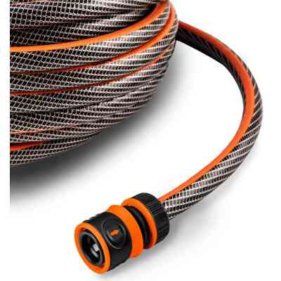 Коннектор для шланга Neo Tools для шланга 1/2", с аквастопом, двухкомпонентный (15-721) Винница