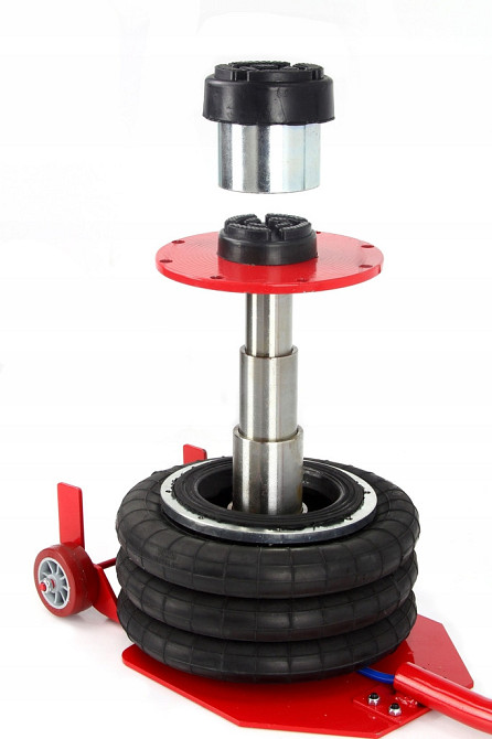 Пневматичний підкатний домкрат до 3500 кг тиску від 6 до 12 бар Mar-Pol (M80132) Нововолинськ - фото 7