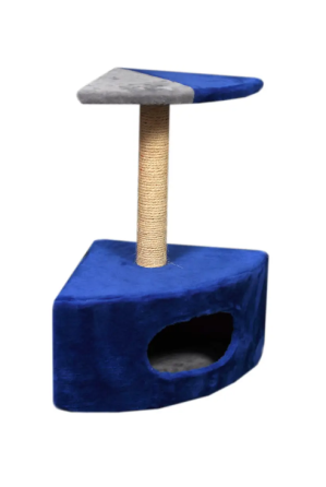 Будиночок-кігтеточка (дряпка) Мур-Мяу "Будиночок Кутовий - 1" в сизалевій мотузці, 40см х 40см х 65см Київ