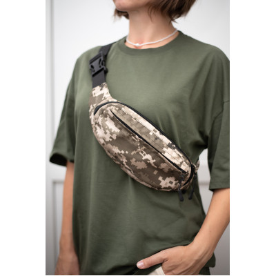 Сумка-бананка Vinga SM Pixel, Oxford 600D (VBSO600PX) Вінниця - фото 5