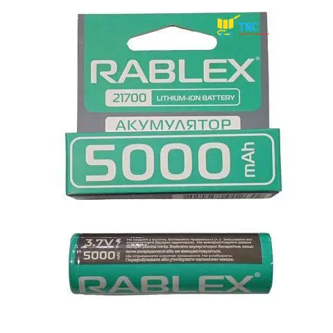 Rablex 21700 Li-lon 5000 mAh/ 3,7v/ 21700 (400) Одесса - изображение 1