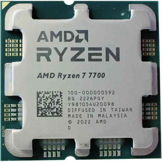 Процесор AMD Ryzen 7 7700 (3.8 GHz 32MB 65 W AM5) Tray (100-000000592) ( Для настільного ПК ) Харків