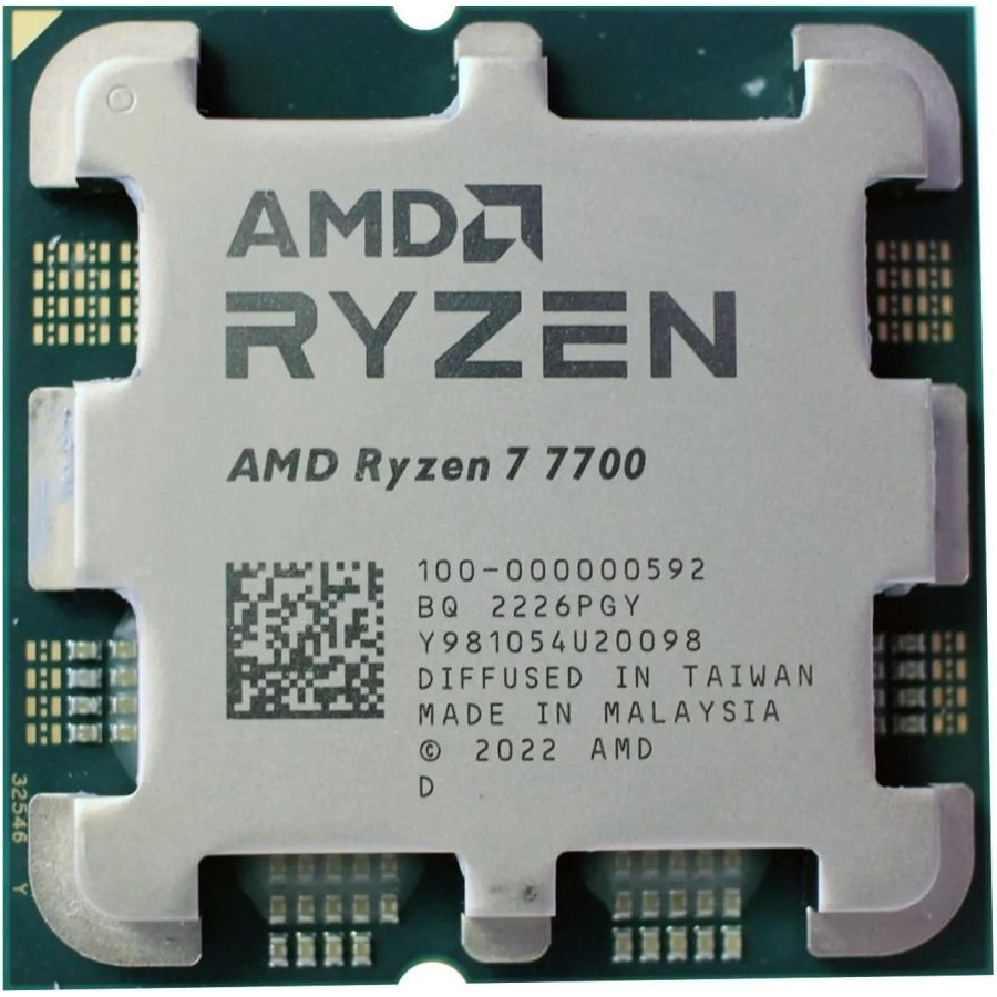 Процесор AMD Ryzen 7 7700 (3.8 GHz 32MB 65 W AM5) Tray (100-000000592) ( Для настільного ПК ) Харків - фото 1