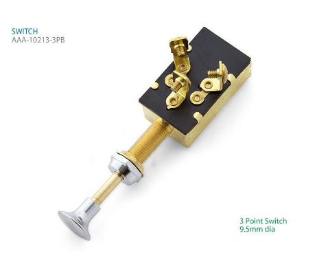 Кнопка Тянуть На Себя Ааа  Диаметр 9,5Мм 3 Пина Киев - изображение 1