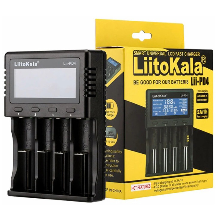 Зарядное устройство для аккумуляторных батареек LiitoKala Lii-PD4 (2000990126979) CZ-78 Львов - изображение 2