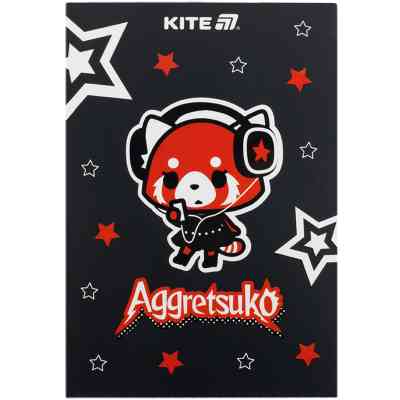 Блокнот Kite Aggretsuko A5, 50 аркушів, клітинка (AR25-194) Вінниця