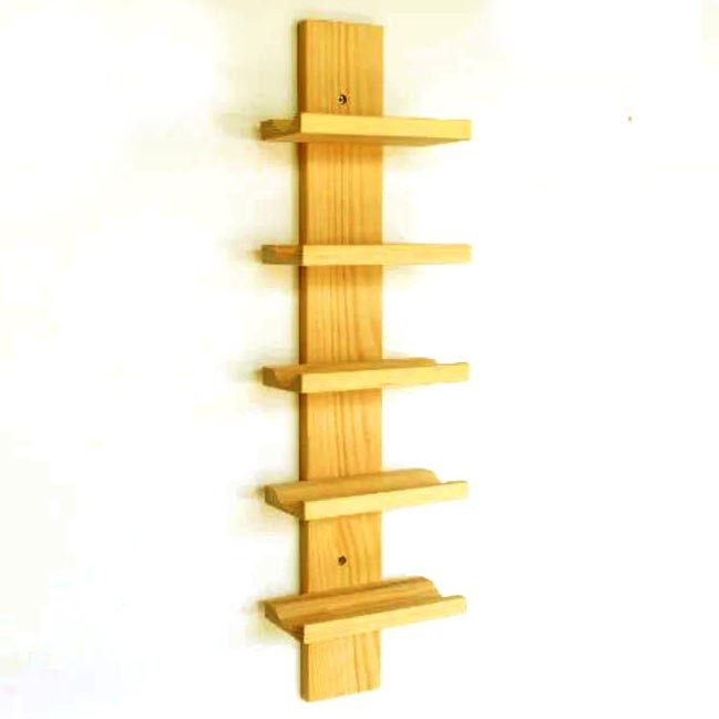 Настенная винная полка 