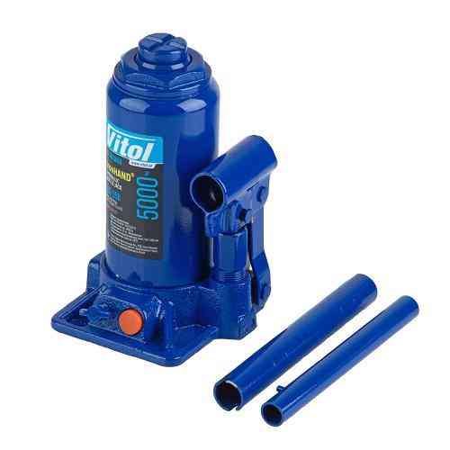 Гидравлический телескопический домкрат 5т Iron Hand (IH-185355D) с картонной коробкой, высота подъема 185-358 мм, вес 4.1 кг Харьков