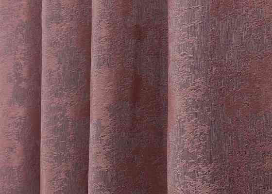 Комплект коротких штор VR-Textil Жаккард Sultan YL № 1209ш Малиново-серый 130х170 см 2 шт (35-0088) Киев