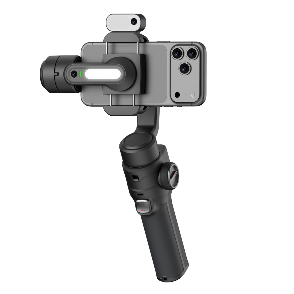 Триосьовий стабілізатор AOCHUAN Professional Gimbal Stabilizer for Smartphone SMART X3 AI Black Одеса - фото 7