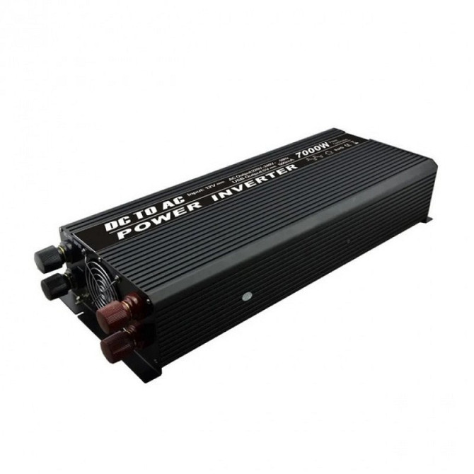 Преобразователь 7000W 12V UN-3062, 3 розетки, 1 USB, 3000Вт, компактный и мощный Киев - изображение 1