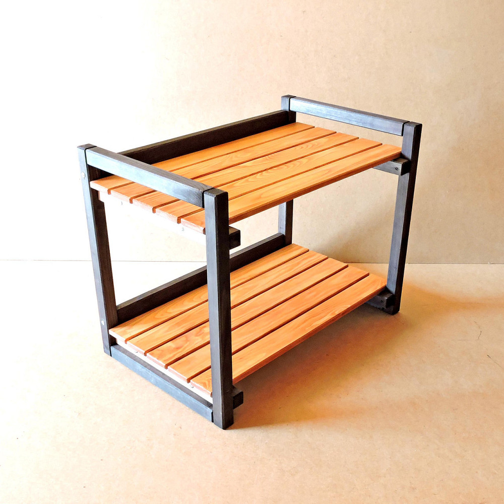 Етажерка розбірна "Брістоль 2" шафран Миколаїв - фото 1