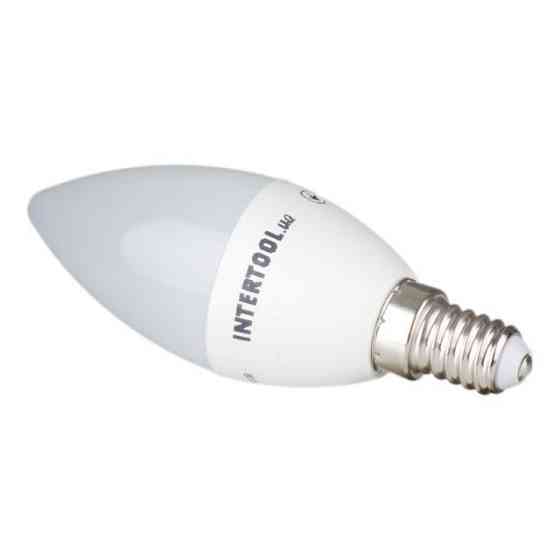 Лампа світлодіодна LED C37, E14, 3 Вт, 150-300 В, 4000 K, 30000 год, гарантія 3 роки (Свічка) Львів