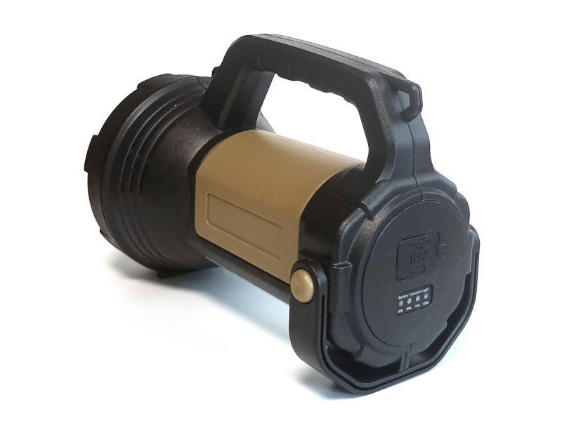 Ліхтар ручний A-T90B із вбудованим акумулятором 2400 mAh + USB Харків - фото 4