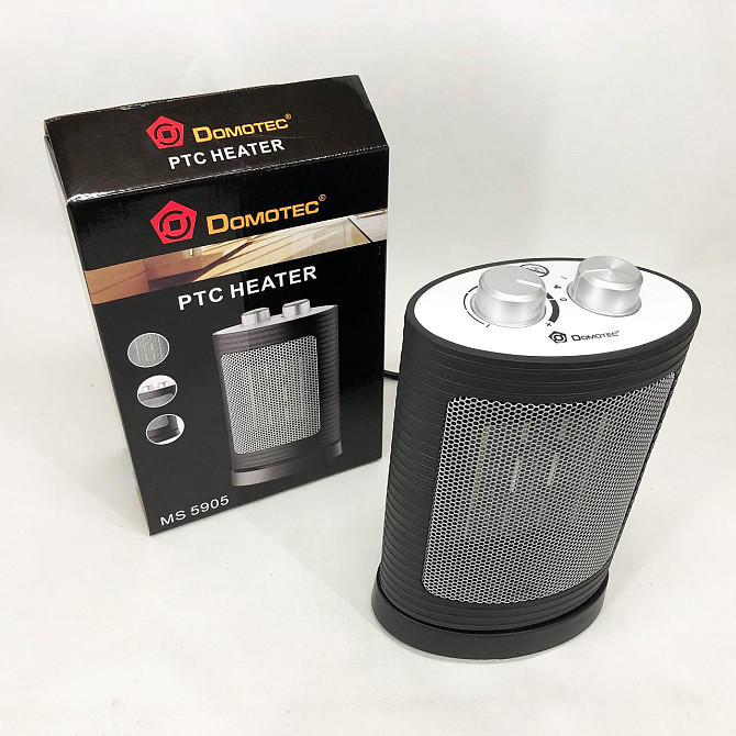 Електричні обігрівачі для квартири DOMOTEC MS-5905 1500 Вт, Оригінальний портативний обігрівач LK-76 Одеса - фото 3