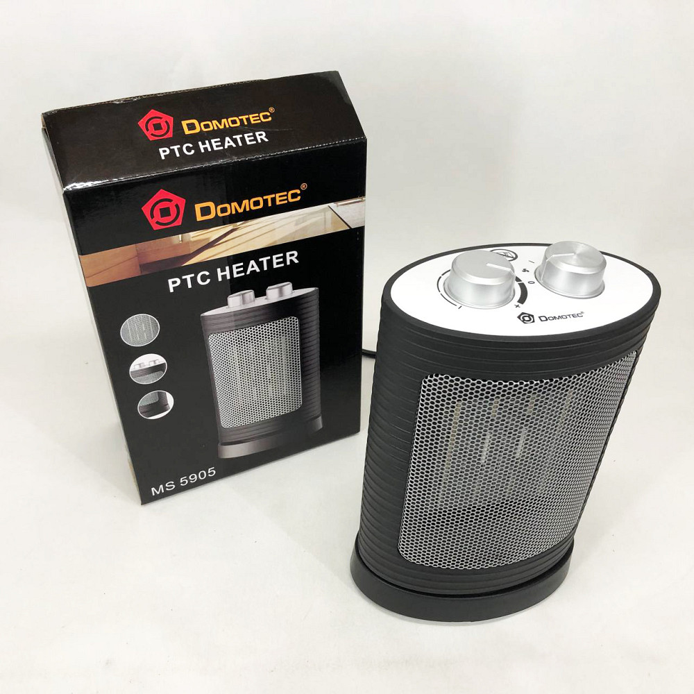 Електричні обігрівачі для квартири DOMOTEC MS-5905 1500 Вт, Оригінальний портативний обігрівач LK-76 Львів - фото 3