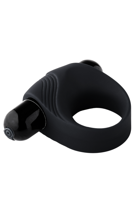 Эрекционное кольцо с вибрацией Dream Toys Ramrod черное, 8 х 3.2 см Sex Aura Киев - изображение 3