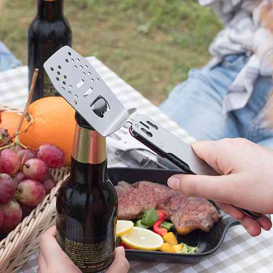 Компактный набор для барбекю Roxon S602 металлический Киев