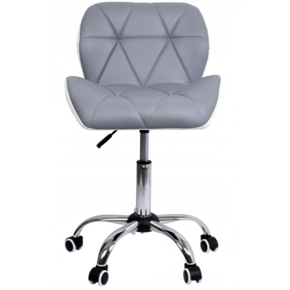 Кресло офисное компьютерное B-531 на колесиках рабочее для компьютера офиса дома Серо-белый Киев - изображение 4