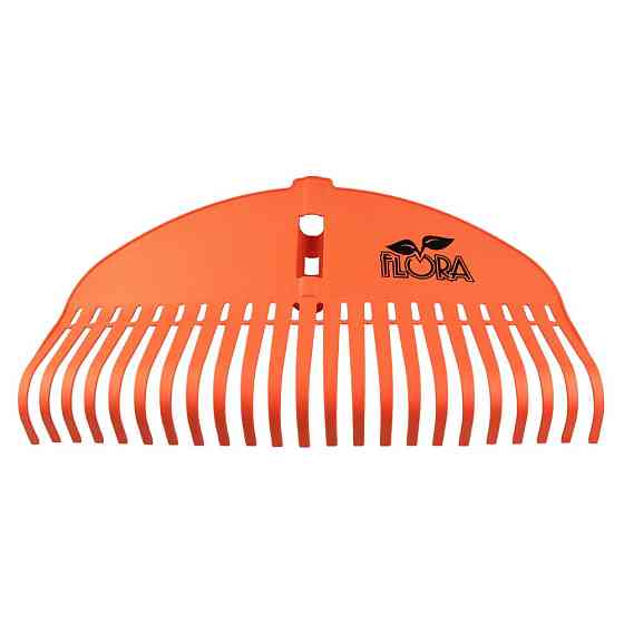 Грабли пластиковые для листьев 23 зубца 490×250мм FLORA (5051434) Киев