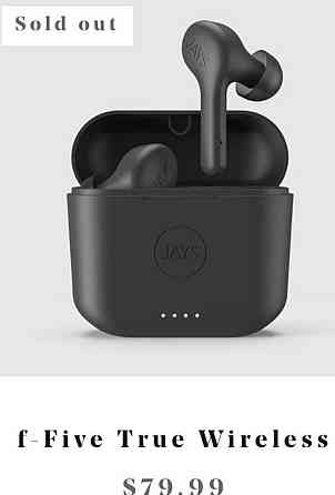 Наушники: Jays F- Five True Wireless. Харьков