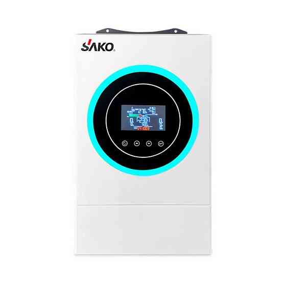 Комплект резервного живлення: гібридний інвертор Sako SUNON V 6.5KW/48V і акумуляторна батарея 51.2В Voltsmile W1 Classic Киев