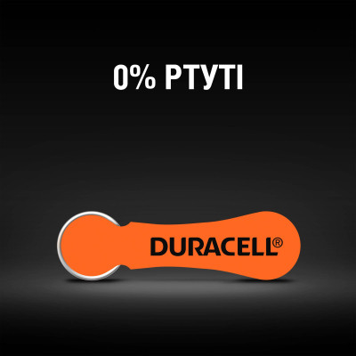 Батарейка Duracell для слуховых аппаратов размер 13, 6 шт. в упаковке (5004322) Винница - изображение 7