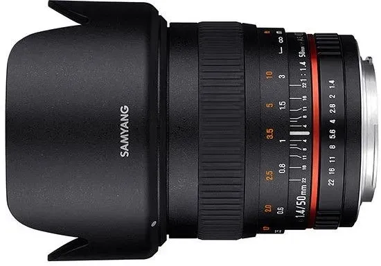 Объектив Samyang 50mm f/1.4 AS UMC (Canon) Киев - изображение 1