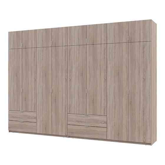 Шафа для одягу Doros Лукас Дуб сонома 4+4 ДСП 340х50х240 DRS-011711 (42005139) Львів