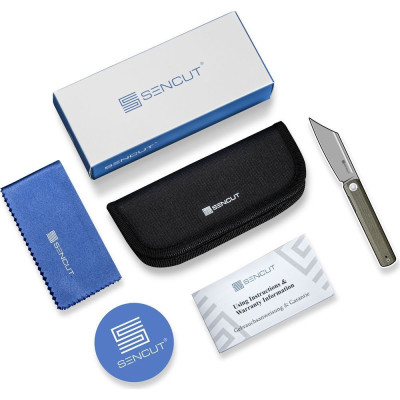 Нож Sencut Fritch Stonewash Brown Micarta (S22014-3) Винница - изображение 7