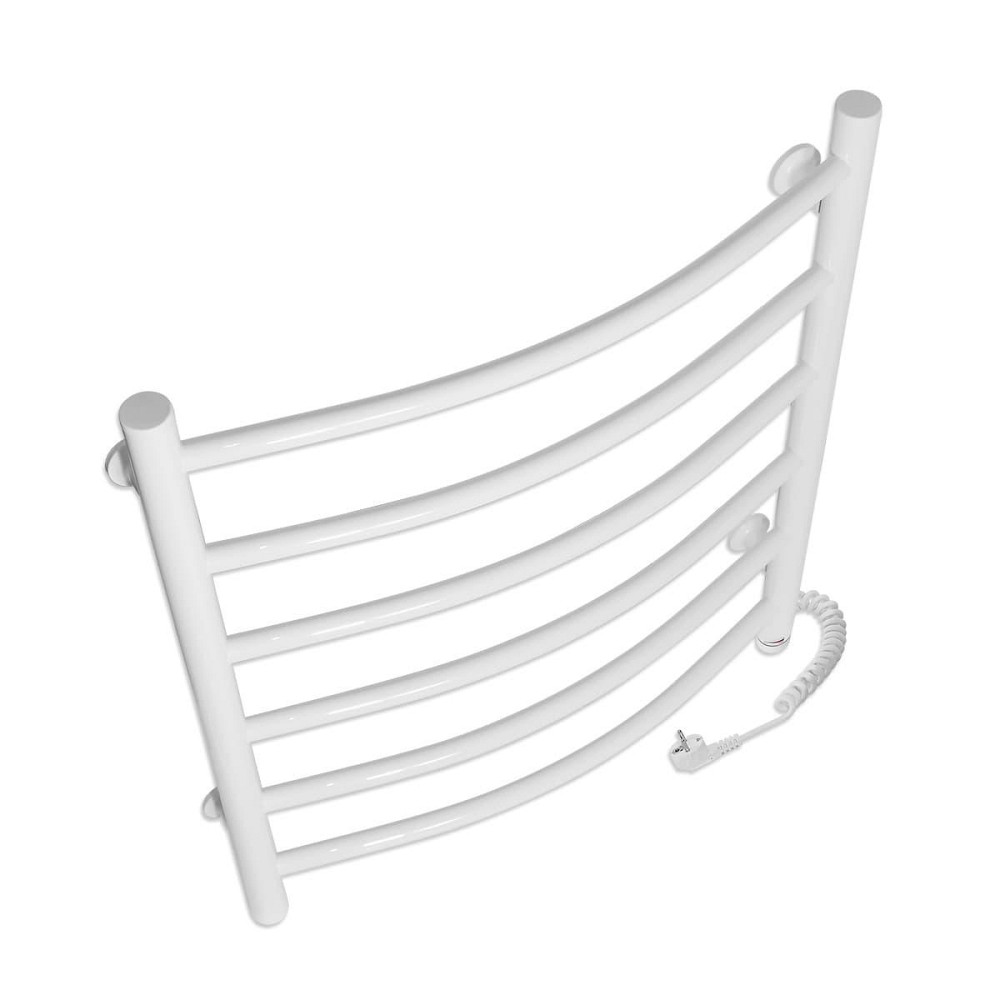 Електричний полотенцесушитель Laris Зебра Класик ЧК6 500Х600 Е білий Київ - фото 3