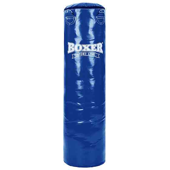 Мешок боксерский Цилиндр ПВХ BOXER (h-120см, d-33см, вес-31кг) Вишнёвое