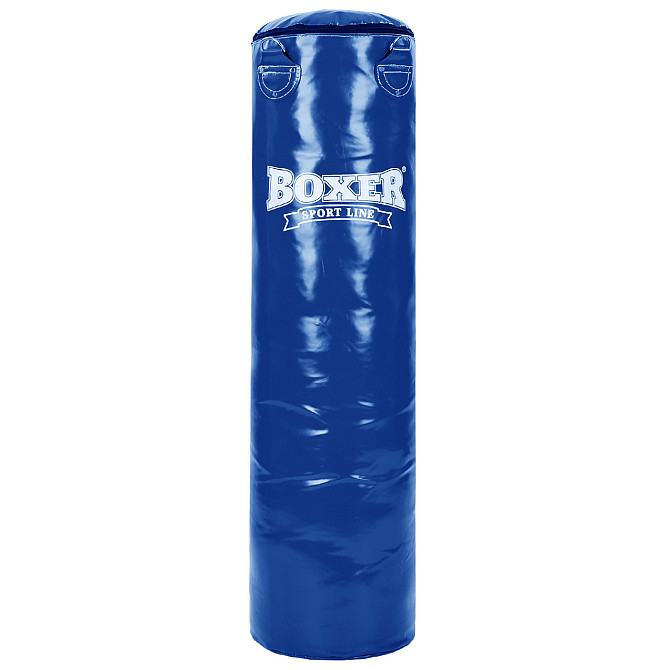 Мішок боксерський Циліндр ПВХ BOXER (h-120 см, d-33 см, вага-31кг) Вишневе - фото 2