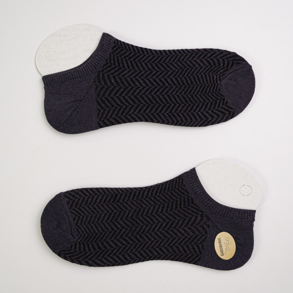 Набор носков мужских хлопковых 10 пар Youstar 064 Следы 41-47 Различные цвета Сумы - изображение 4