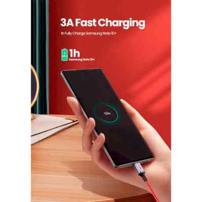Дата кабель USB 2.0 AM to USB-C 1.0m US294 red Ugreen (60186) Вінниця