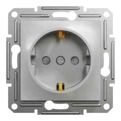 Розетка Schneider Electric ASFORA зі штор. алюміній (EPH2900261) Винница