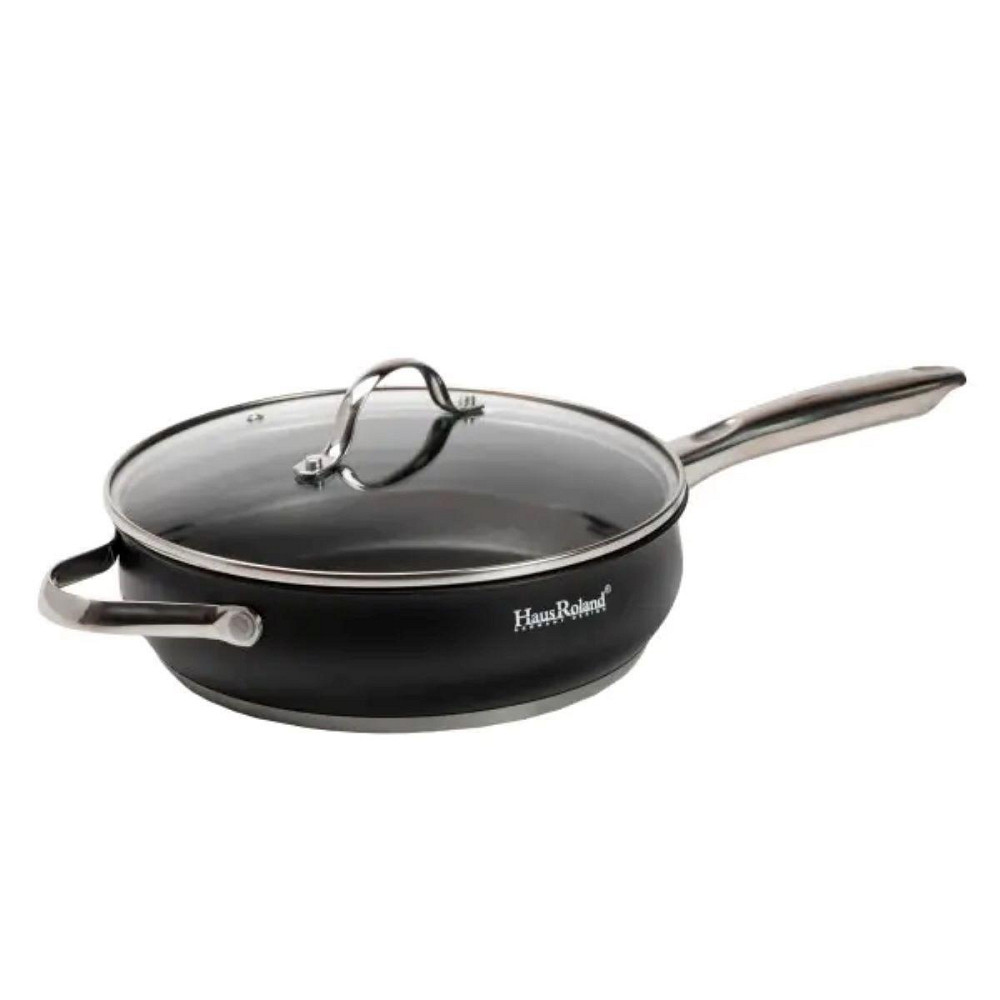 Набір посуду з нержавіючої сталі 12 предметів, чорний Київ - фото 1