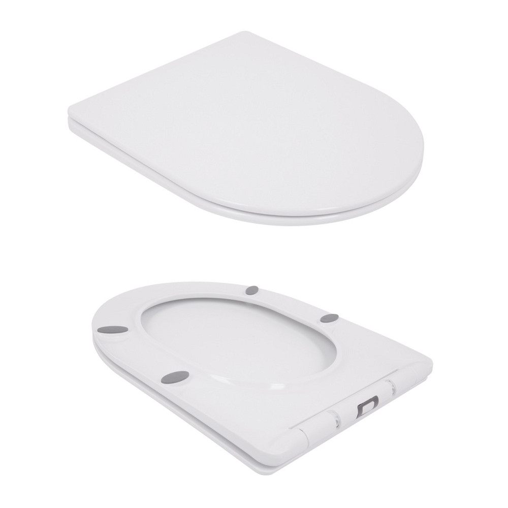 Унітаз підлоговий Qtap Jay Ultra Quiet із сидінням Soft-close 640x360x835 мм QT07222175TW White Київ - фото 19