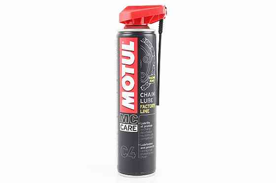 Мастило для приводних ланцюгів (біле) "C4 Chain Lube OFF ROAD", Аерозоль 400ml Бершадь
