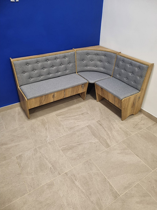 Комплект мебели для кухни - Мягкий уголок и стол - Флагшток (без табуреток!) Львов - изображение 9